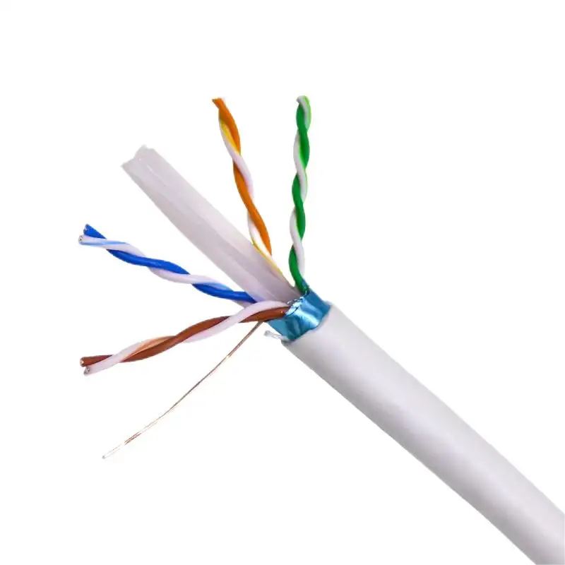 CAT6 UTP/ FTP/ SFTP आउटडोर नेटवर्क केबल BC या CCA 305m/बॉक्स 4pr 23awg utp cat6 REELEX कॉइलिंग के साथ