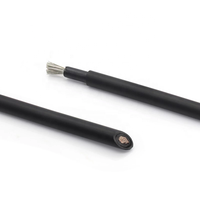Einadriges Gummiisoliertes Verzinntes Kupfer Niederspannungs-Solarkabel 1kV 2,5mm 4mm 6mm 10mm PV 30A PE-Mantel 90°C