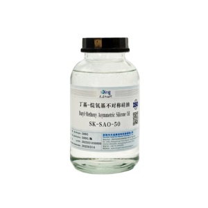 SK-SAO-50 Olio siliconico trimetossilano asimmetrico per intermedi siliconici, polimeri funzionali e <span class=keywords><strong>chimica</strong></span> superficiale - Product Image 1