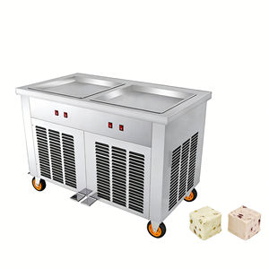 Machine à glaces commerciale en acier inoxydable pour café et restaurant, refroidissement rapide, économe en énergie, équipement à desserts, surface lisse - Product Image 1