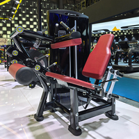 Brightway Neues Design Kommerzielles Fitnessgerät mit Gewichtsauswahl, Sitz-Beinstreckmaschine mit Gewichtsstapel
