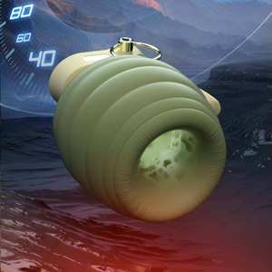 Masturbateur pour adulte à vibration, design grenade à 10 fréquences, pour exercices d'entraînement - Product Image 5