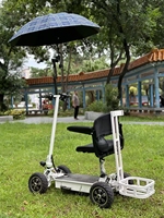 Scooter électrique pliable super puissant à 4 roues, chariot de golf léger, chariot de mobilité