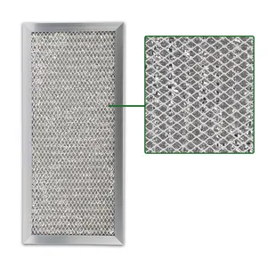 SS304 Knitted Wire Mesh Pre Filter Mist Eliminator With Screen Grids And Bracket Side Access Air Filter