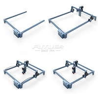Laser avec kit d'extension de zone, technologie de façonnage de faisceau laser ultra-fin, graveur laser haute précision pour bois et acrylique