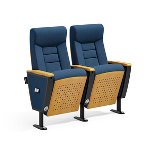Chaises pliantes en métal modernes et confortables pour salles de cinéma, théâtres, écoles, églises et auditoriums commerciaux - Product Image 2