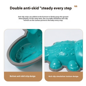 Jouet en pierre de croisement de crocodile d'intérieur pour l'éducation précoce des enfants Entraînement sportif et de divertissement pour marcher l'équilibre - Product Image 3