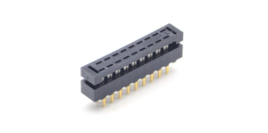 ขั้วต่อ IDC ระยะพิทช์ 2.0 มม. แบบสองชิ้น ฟอสเฟอร์บรอนซ์เคลือบทองบางส่วน พร้อมฝาครอบกลางแบบ Snap-on วัสดุ PBT 18P - Product Image 6