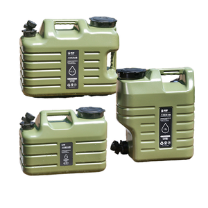 Cắm Trại Ngoài Trời Di Động Cấp Thực Phẩm PE Bình Chứa Nước 5L Vuông Kín Hơi Chống Rò Rỉ Không Độc Hại Niêm Phong Chắc Chắn Thùng Nguyên Chất - Product Image 2