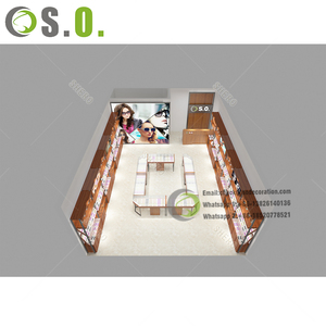 โต๊ะโชว์แผงไฟสปอตไลท์ LED สำหรับร้านค้าร้านค้าทางเดินขั้นบันไดดีไซน์หรูหรา - Product Image 4