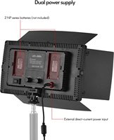 Lumière vidéo professionnelle 800 LED 800 pièces Bi-3200-5600K pour la photographie en studio et le maquillage en direct