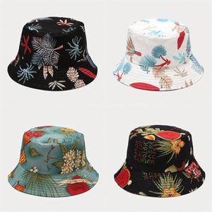 Sombreros de Pescador con Estampado de Plantas Marinas, Reversibles, para Playa y Sol, al por Mayor, Nueva Llegada - Product Image 2
