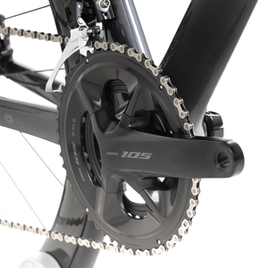 Java Vesuvio 24-Gang Rennrad mit Carbonrahmen und -gabel, 700c Rennrad-Set mit Scheibenbremsen, 7120 Rennrad - Product Image 3