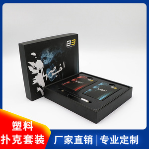 ไพ่โป๊กเกอร์แบบกำหนดเองของเท็ด ทำจาก PVC กันน้ำ สำหรับธนาคาร โรงแรม รถยนต์ และของขวัญ - Product Image 5