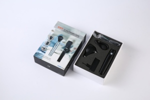 Kit d'ophtalmoscope professionnel vidéo numérique oreille otoscope oreille médical vétérinaire ensembles de diagnostic - Product Image 2