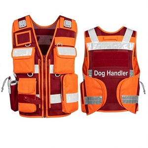 Chaleco de seguridad de alta visibilidad, cómodo e impermeable para adiestradores de perros - Product Image 5