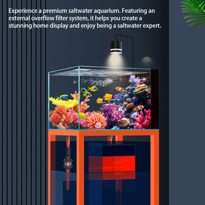 2026 Neues Meerwasser-Aquarium mit Ultra-Weißglas-Bodenfilter, Klein/Mittelgroß, für Wohnzimmer-Korallenlandschaft, 2 Jahre Garantie - Product Image 6
