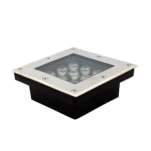Lumière <span class=keywords><strong>LED</strong></span> encastrée carrée en aluminium IP65 pour extérieur, idéale pour les marches, les pelouses, les coins, les carreaux, les jardins, les patios, les allées, la décoration paysagère - Product Image 6