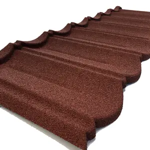 Südamerika Schlussverkauf Dachziegel Dachblech Made in China hochwertige Baumaterialien Stein beschichtete Dachziegel