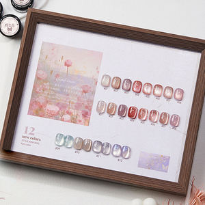 AILANUO 24 couleurs oeil de chat clair de lune pour salon créativité personnelle source de lampe LED liquide haute qualité vernis à ongles gel ensemble - Product Image 1