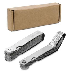 हॉट सेलिंग 16 पीसी 32 पीसी ब्लैट बेंट और सीधे मीट्रिक इंच फेलर गेज सेट - Product Image 4