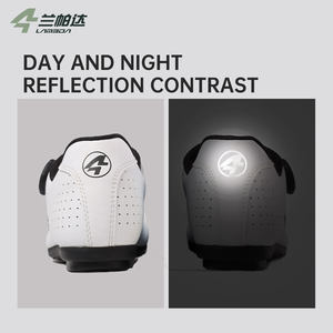 Chaussures De cyclisme d'hiver approuvées par la gymnastique Flint Cool clignotant vélo Skate <span class=keywords><strong>large</strong></span> Zapatillas De Bicicleta pour Triathlon respirant - Product Image 3