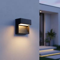 Applique murale LED 4W simple pour intérieur et extérieur, décoration de pièce, lumière LED moderne, applique murale fantaisie