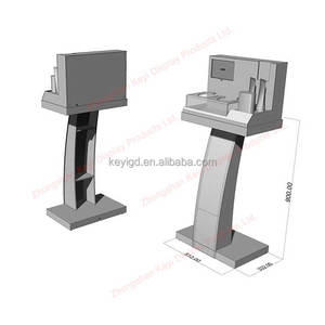 Freestanding Cosmetics <strong>Counter</strong> <strong>Display</strong> Stand Acrylic Customizable Size Color Countertop <strong>Display</strong> Easy Assembly for Retail Store - Product Image 2