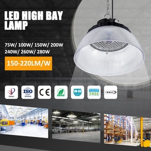 Tùy chỉnh dẫn ánh sáng bay cao 80W 160W IP65 không thấm nước 1-10V mờ UFO ánh sáng bay cao kho chiếu sáng công nghiệp - Product Image 2