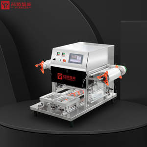 Machine <span class=keywords><strong>d</strong></span>'emballage de scellage sous atmosphère modifiée alimentaire industrielle avec chasse de gaz MAP machine de scellage de plateau de remplissage <span class=keywords><strong>d</strong></span>'azote sous vide - Product Image 1