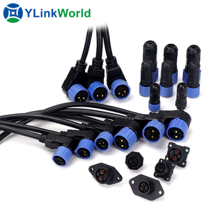 Ebike pin nam Angled cắm kết nối 48V 6pin nhanh chóng phát hành không thấm nước lắp ráp cáp xe đạp điện xe tay ga kết nối - Product Image 2