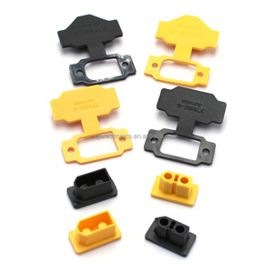 Housses anti-poussière jaunes et noires Amass XT60 XT90, manchons de protection étanches série <span class=keywords><strong>XT60E</strong></span> XT90E, housses anti-poussière AS150U - Product Image 5