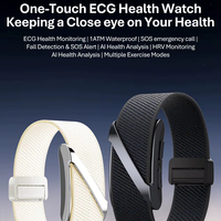Pulsera Inteligente sin Pantalla, con Monitoreo de ECG, Múltiples Modos de Ejercicio, Recordatorio de Salud para Mujeres, Venta al Por Mayor