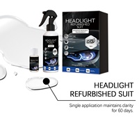 Kit de Restauration de Phares Transfrontalier Amazon – Nettoyant Anti-Jaunissement et Éclaircissant pour Phares de Voiture