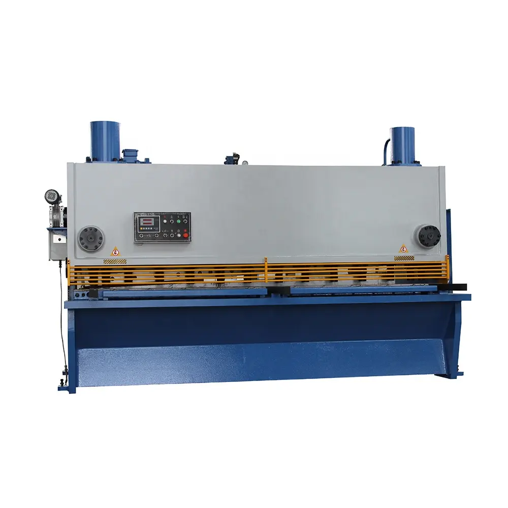 Metal sac kesme için FSM16-2500 hidrolik giyotin kesme makinesi, E21S kontrol sistemi ile plaka kesme.