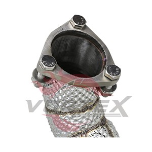 Vortex Heat Shielded Downpipe fits Audi SQ5 3.0T 2017-2023 Performance Racing <b>Exhaust</b> Pipe - Product Image 3
