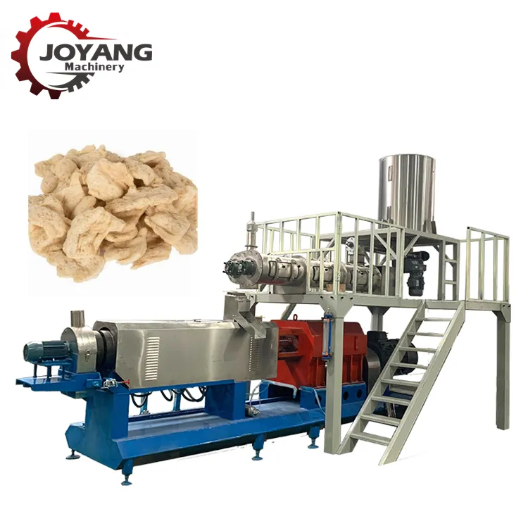 Texturization of Plant-based Protein Alternative Proteins Extrusion Soy Protein Production Machine Line