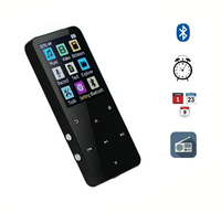 Lecteur MP3 Portable à Écran Tactile LCD avec Bluetooth, Structure Métallique, Carte TF, Lecture E-book, Radio FM et Enregistreur Vocal