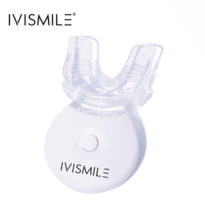 2024 IVISMILE Logo privé dent sans fil Rechargeable bleu lumière rouge <span class=keywords><strong>charge</strong></span> sans fil 32 Led blanchiment des dents lumière Led - Product Image 2