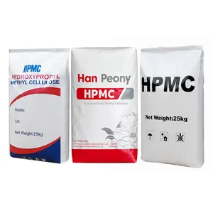 Han Peony Hpmc For Construction Hpmc Hydroxyethyl Methylcellulos For White Cement Based Skim Coat
