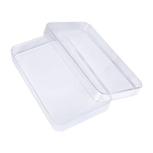 صندوق تخزين أكريليك شفاف ضيق لتنظيم سطح المكتب للاستخدام المنزلي والمكتبي - Product Image 4