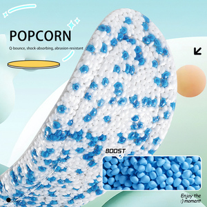Semelles de sport Popcorn en <span class=keywords><strong>silicone</strong></span> pour hommes et femmes, souples, élastiques, absorbant la sueur, résistantes aux odeurs et aux chocs. - Product Image 3