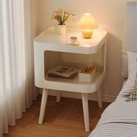 Table basse moderne minimaliste en métal de luxe, faite à la main, avec étagère de rangement pour le salon, meubles de maison