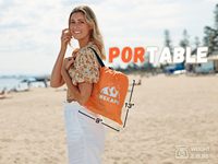 Fauteuil gonflable WEKAPO avec coussin intégré, dégonflage rapide, léger et portable pour le camping, la randonnée, l'intérieur et l'extérieur