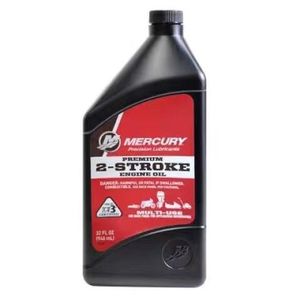 Aceite de Motor Fuera de Borda Marino de 2 Tiempos Totalmente Sintético Mercury, Composición de Aditivos SAE 20W50 para Motores Marinos - Product Image 1