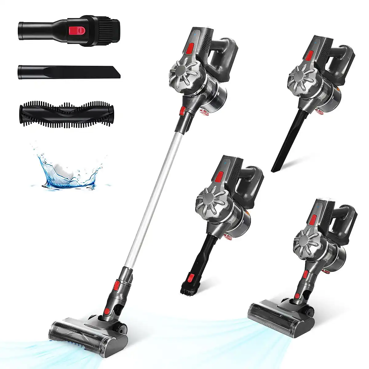 Proclean S107B Wholesale High Pressure The Best Vacuum Cleaner Price Cordless Portable 2 In 1 Floor Mop Cleaner Machine