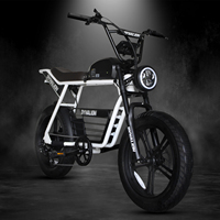 Vélos Électriques en Promotion depuis l'Entrepôt des États-Unis : Vélo Tout-Terrain Électrique (Ebike) pour Adultes, Modèle Fat Bike avec Pneus 20*4.0