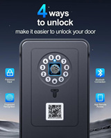Kotonlink Fingerprint BLE Smart Key Lock Box pour clé de maison, agent immobilier, bureau, garage