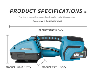 Portable Detachable Electric Handheld Strapping Cutting Tool 13-16Wireless PET PP Packing <strong>Machine</strong> For Detachable Strapping - Product Image 4