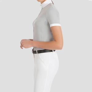 Camisas Ecuestres de Manga Larga para Mujer, de Alta Calidad OEM, Camiseta Interior para Montar a Caballo, Camisa de Competición - Product Image 2